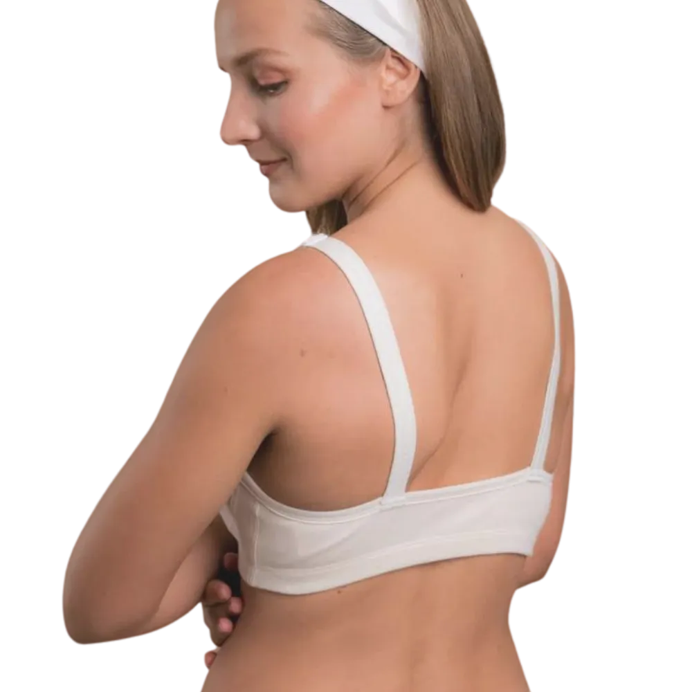 100% Organic Cotton Front Closure Bra