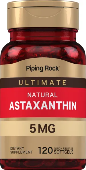 Astaxanthin, 5 mg, 120 Quick Release Softgels