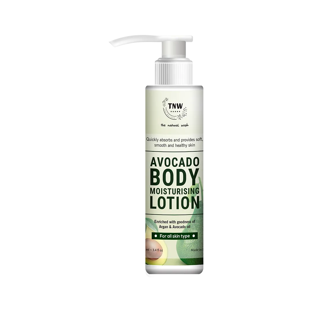 Avocado Moisturizing Body Lotion (Non Greasy & Paraben Free)