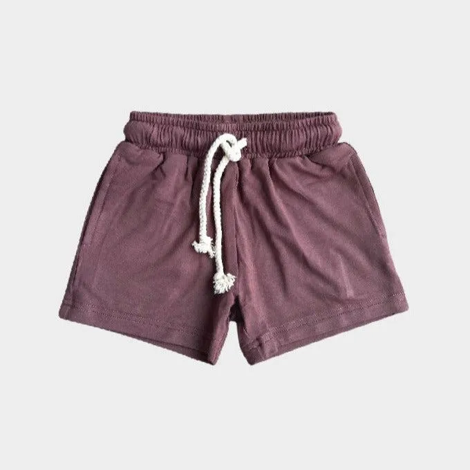 Babysprouts - Everyday Shorts - Burgundy