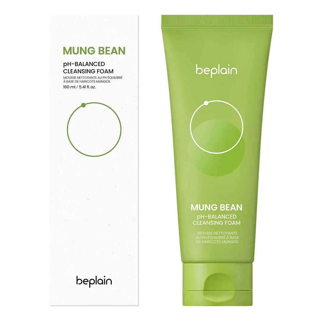 Beplain Mung Bean PH-Balanced Cleansing Foam