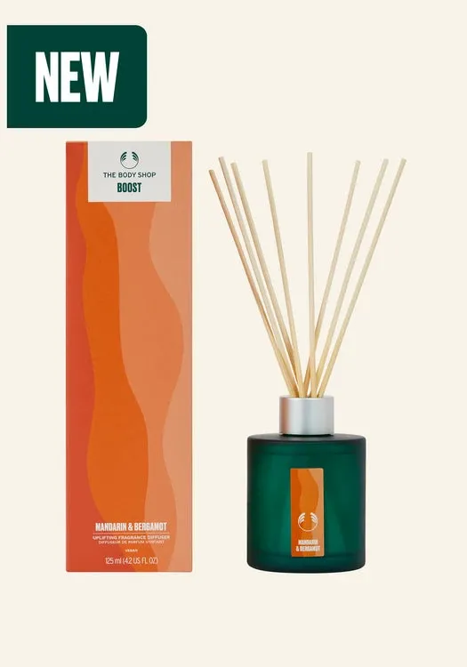 Boost Mandarin & Bergamot Uplifting Fragrance Diffuser