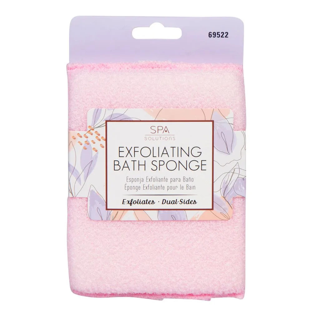 Cala Exfoliating Bath Sponge: Pink