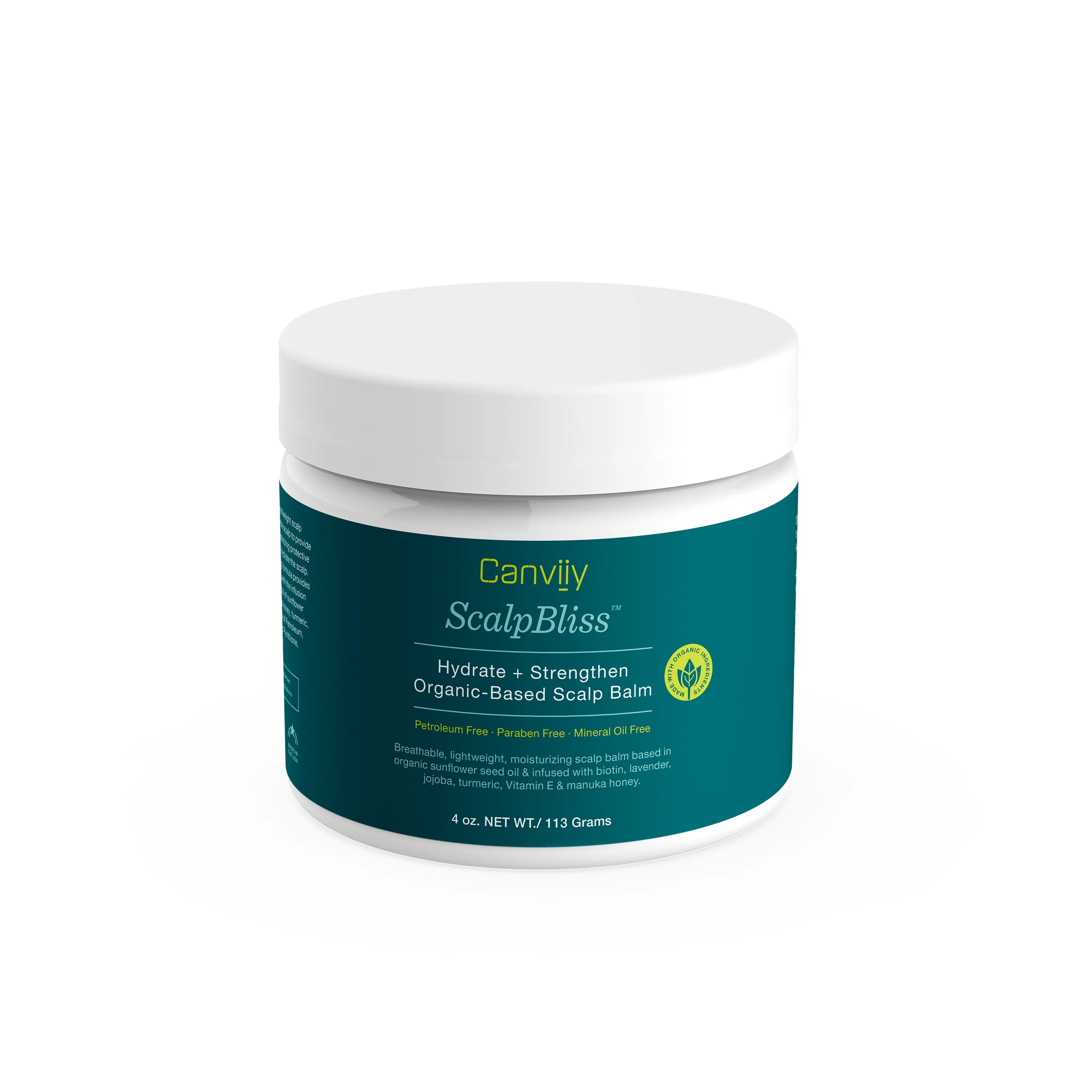 Canviiy ScalpBliss Hydrate & Strengthen Scalp Balm 4oz