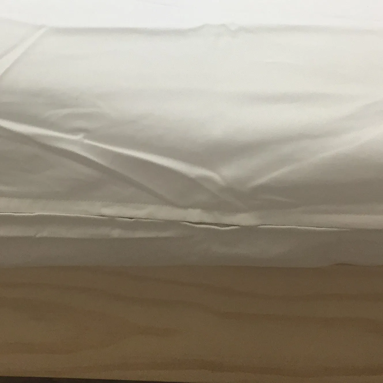 'Denim' Mattress Protector with Zip in Natural