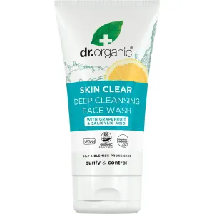 Dr Organic Deep Pore Cleansing Face Wash Skin Clea