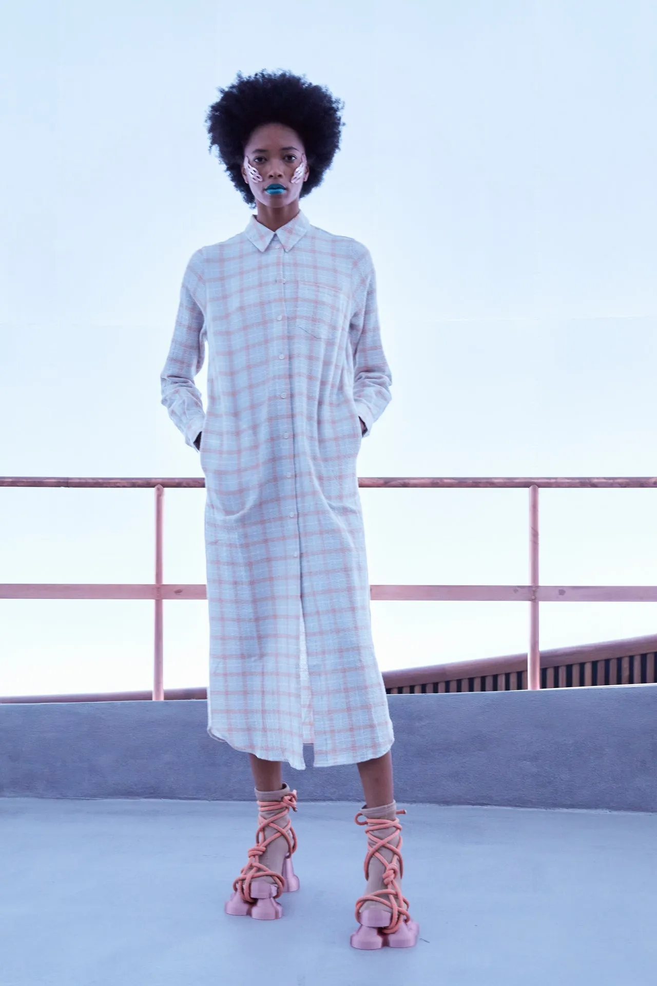 Everyday Shirtdress - Curry Checks