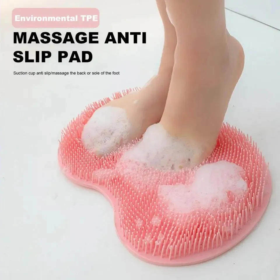 EXFOLIATING NON-SLIP MASSAGER MAT