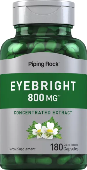 Eyebright, 800 mg, 180 Quick Release Capsules