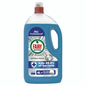 Fairy Professional Antibacterial Washing Up Liquid 4L