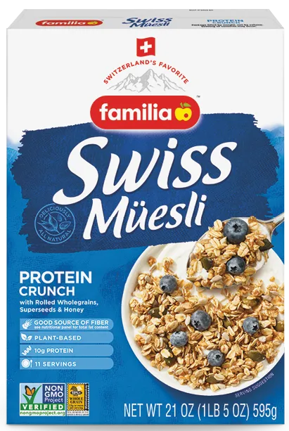 Familia Swiss Muesli Protein Crunch 21oz  *Save Every Day*