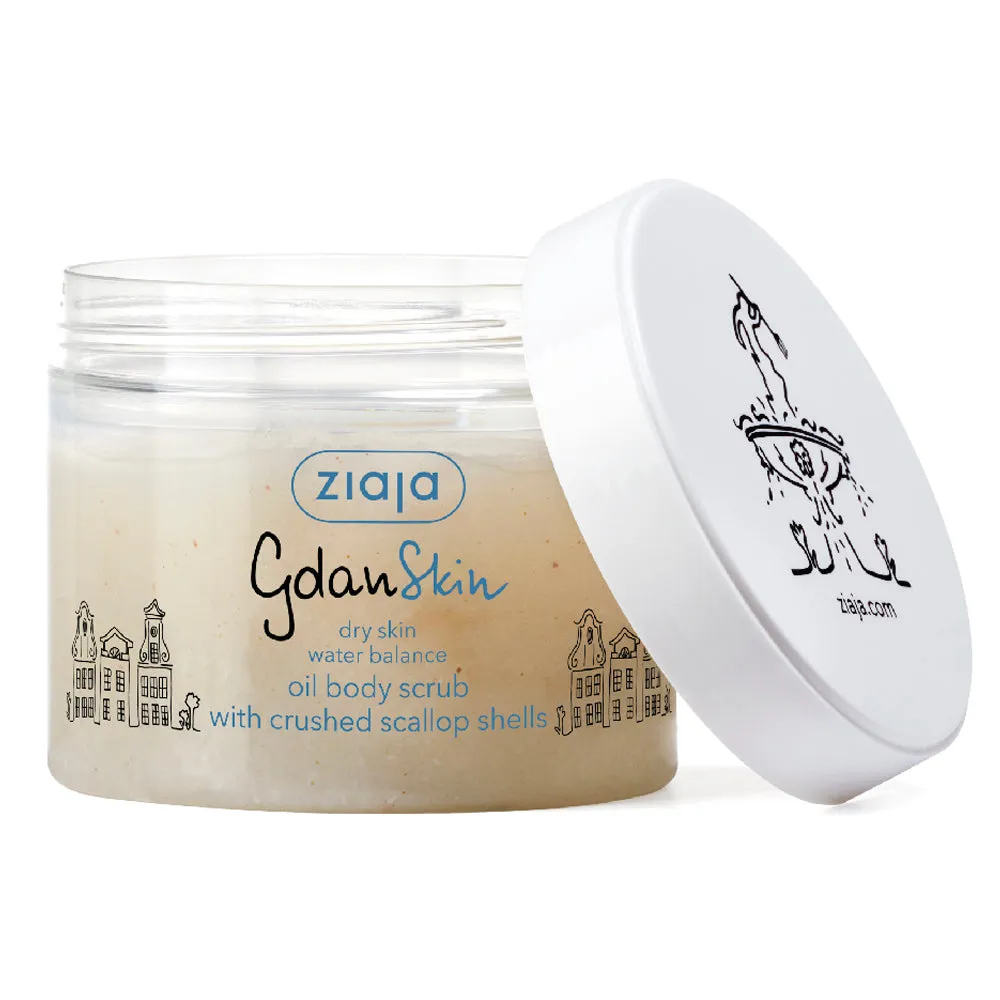 GdanSkin Oil Body Scrub with crushed scallop shells