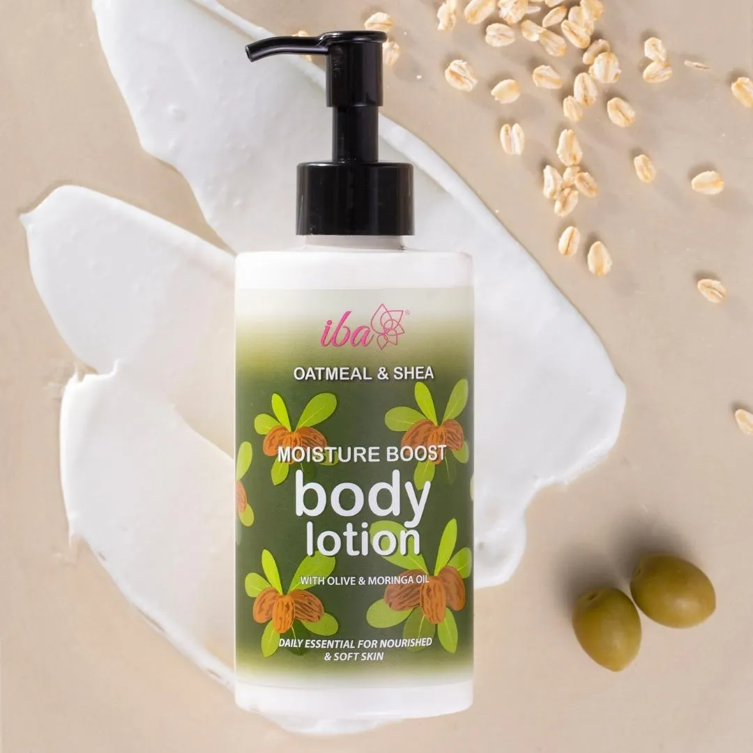 Iba Oatmeal & Shea Moisture Boost Body Lotion