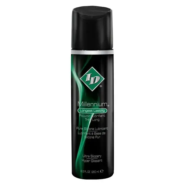 Id Millennium Silky Smooth Silicone-based Sex Lubricant 8.5oz