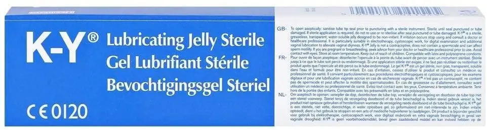 K-Y Gel Lubricating Sterile Jelly 82g