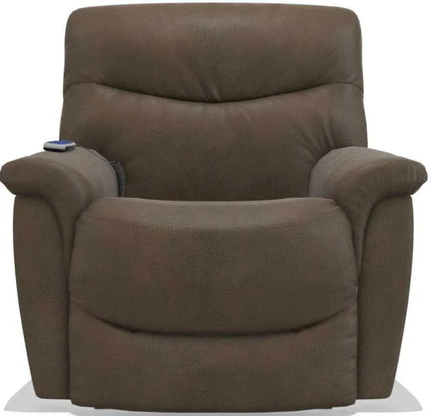 La-Z-Boy James Mink Silver Luxury-Lift Power Recliner