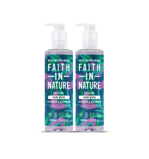 Lavender & Geranium Hand Wash Duo