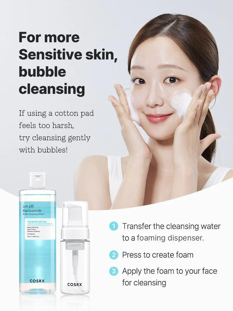 Low pH Niacinamide Micellar Cleansing Water