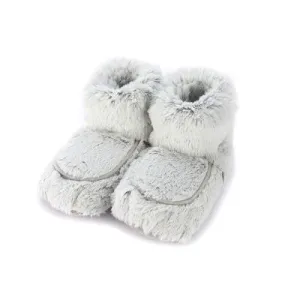 Luxury Heatable Marshmallow Grey Cozy Body Boots