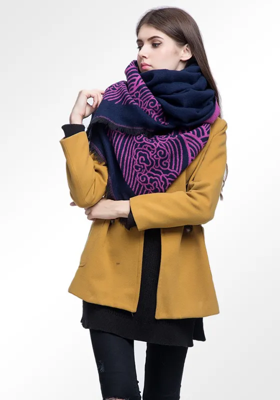 Luxury Print Cashmere Scarf