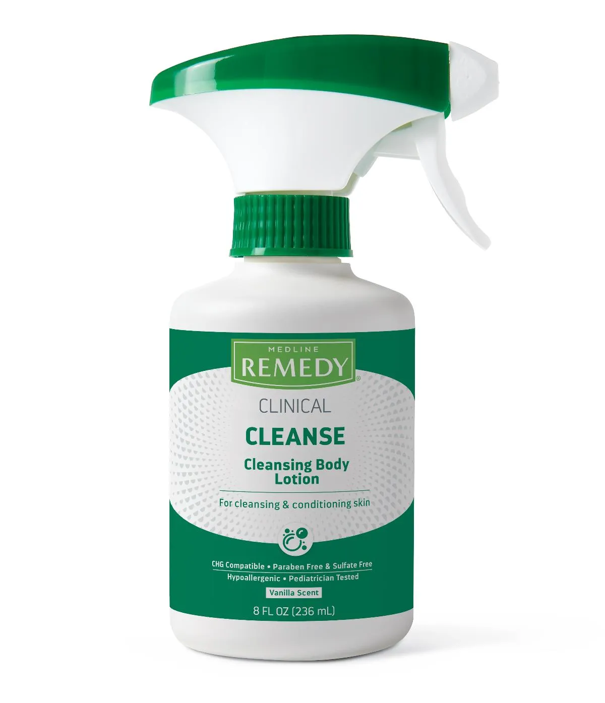 Medline Remedy Clinical Cleansing Body Lotion Trigger Bottle