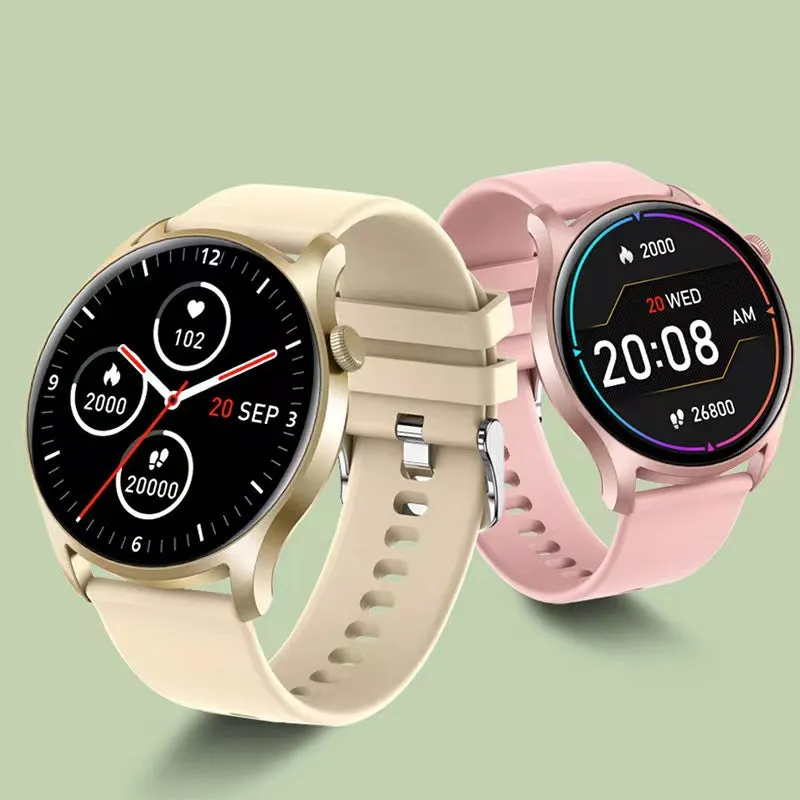 Multi-Function Full Touch Blood Pressure Monitoring Multi Sport Mode Bluetooth Smart Watch