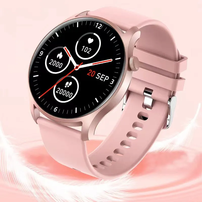 Multi-Function Full Touch Blood Pressure Monitoring Multi Sport Mode Bluetooth Smart Watch