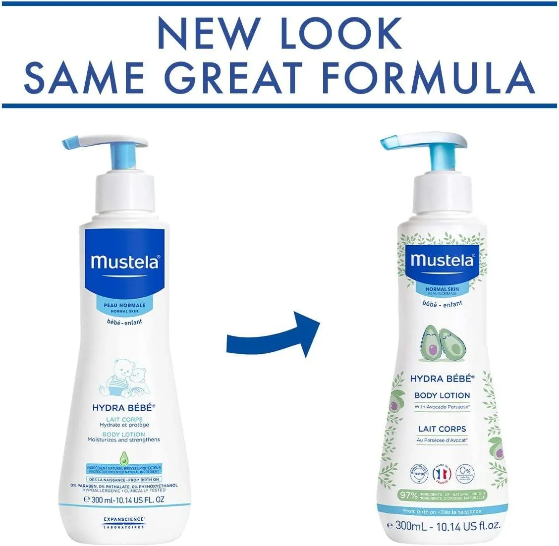 Mustela HYDRABABY BODY LOTION 300M