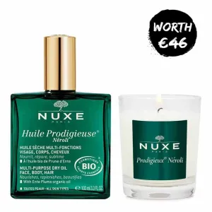 NUXE Huile Prodigieuse Neroli   FREE Neroli Candle