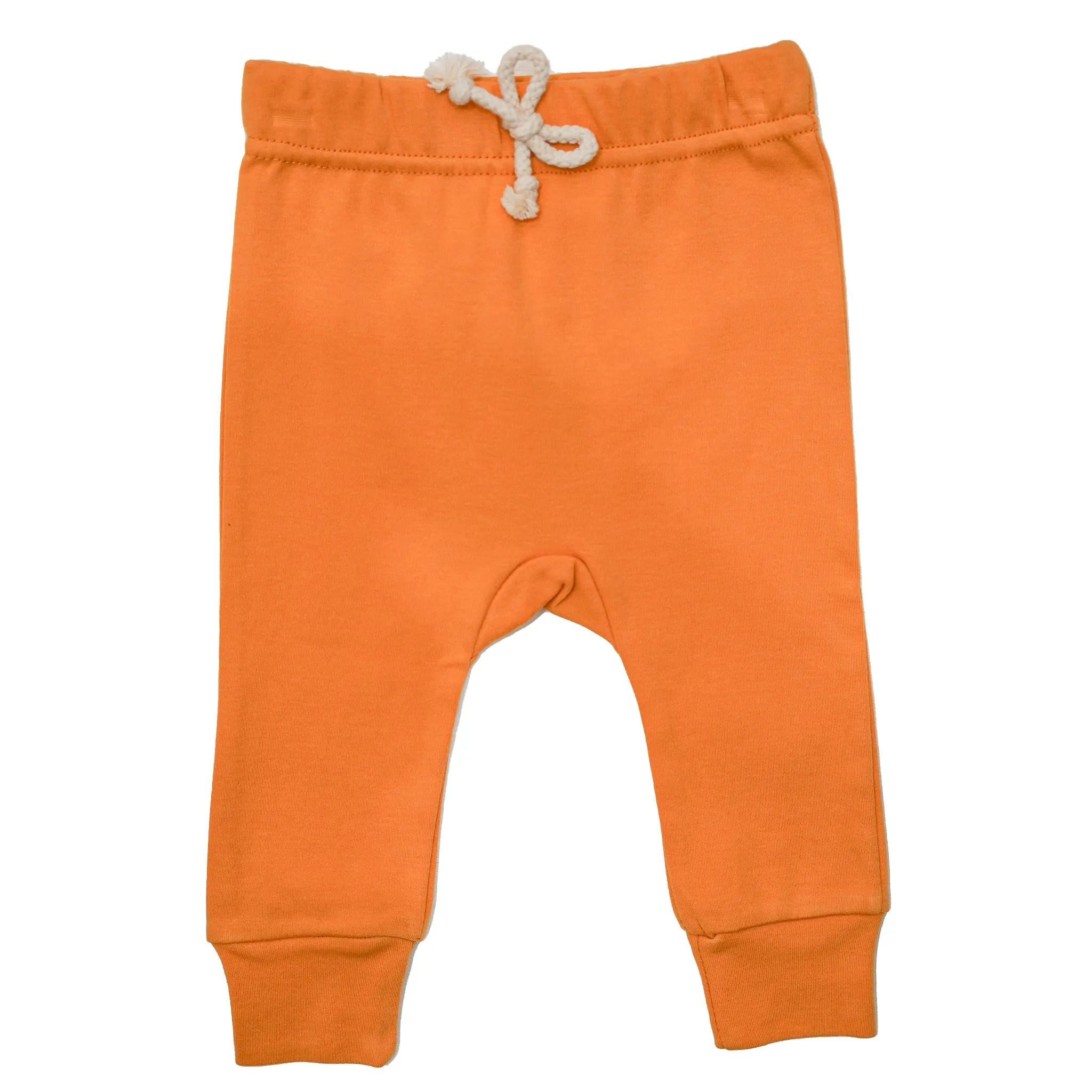 Organic Cotton Sweatpants with Adjustable Strings For Babies and Kids