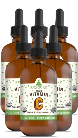 Organic Vitamin C Tincture - 120mL (6 month supply)