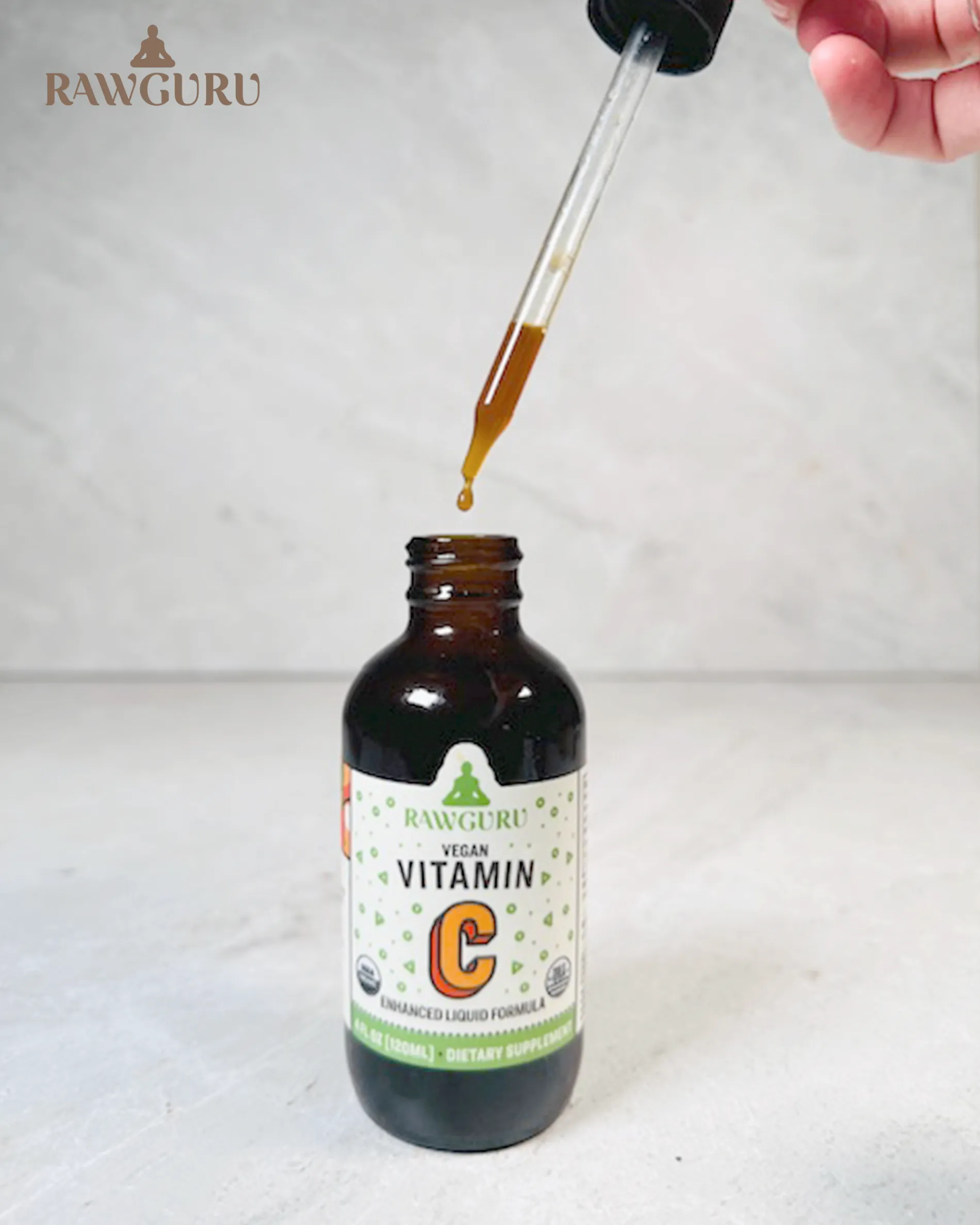 Organic Vitamin C Tincture - 120mL (6 month supply)