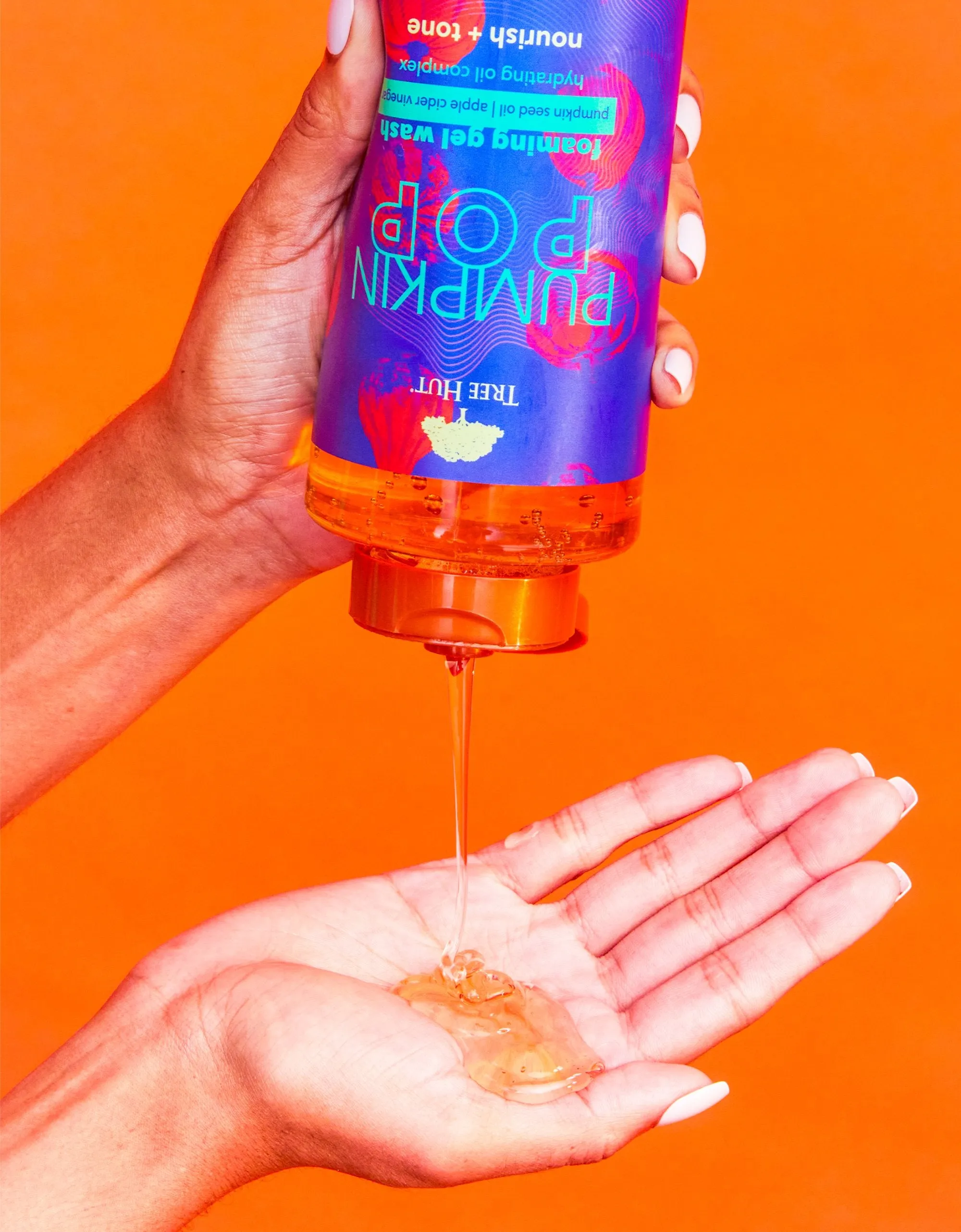 pumpkin pop foaming gel wash