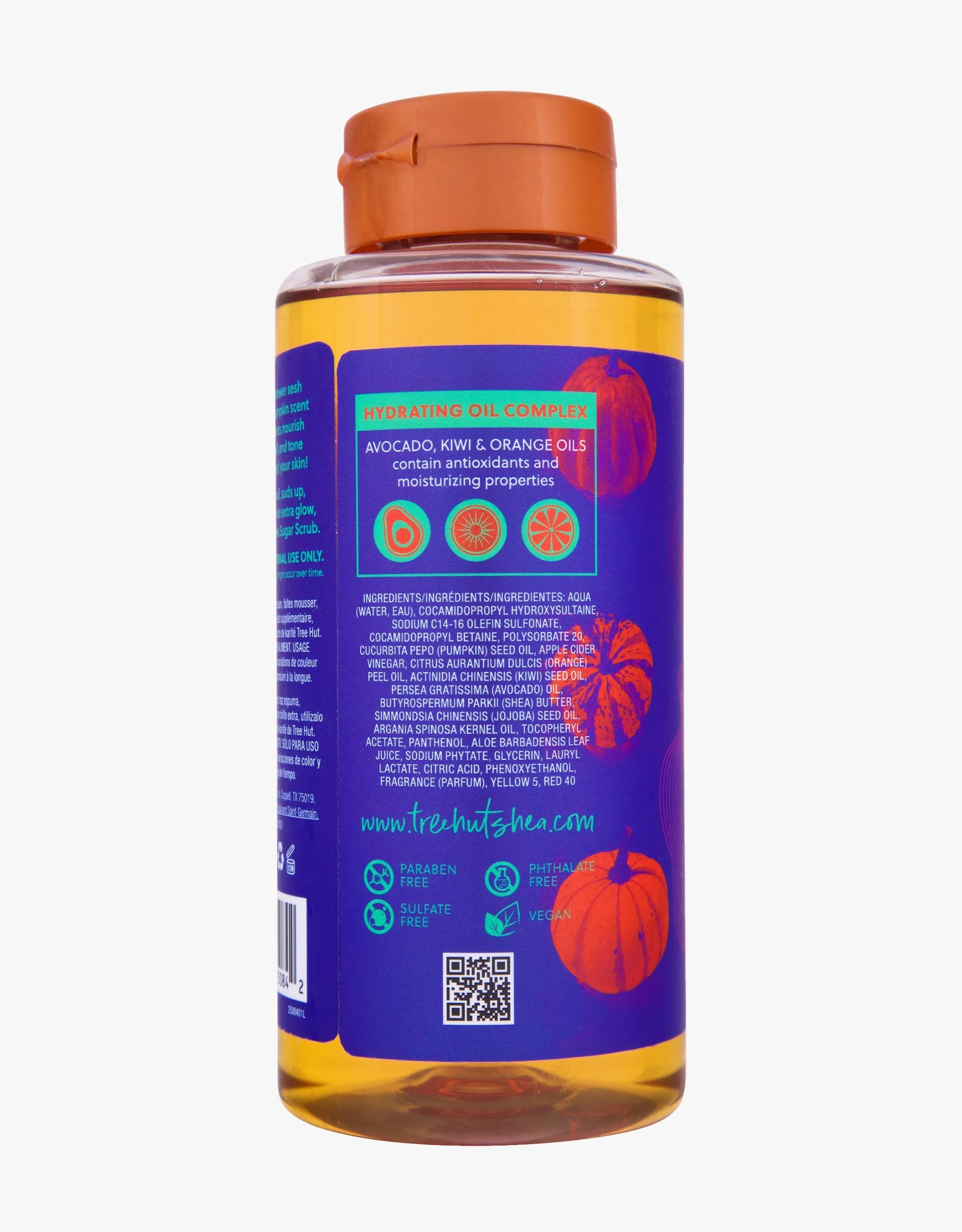 pumpkin pop foaming gel wash