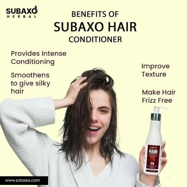 "Subaxo Herbal Hair Care Combo: Shampoo & Conditioner (120ml & 200ml)"