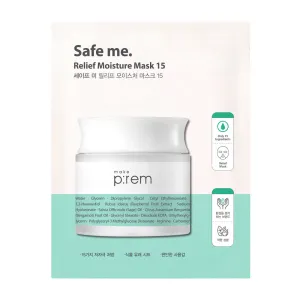 Safe me. Relief Moisture Mask 15