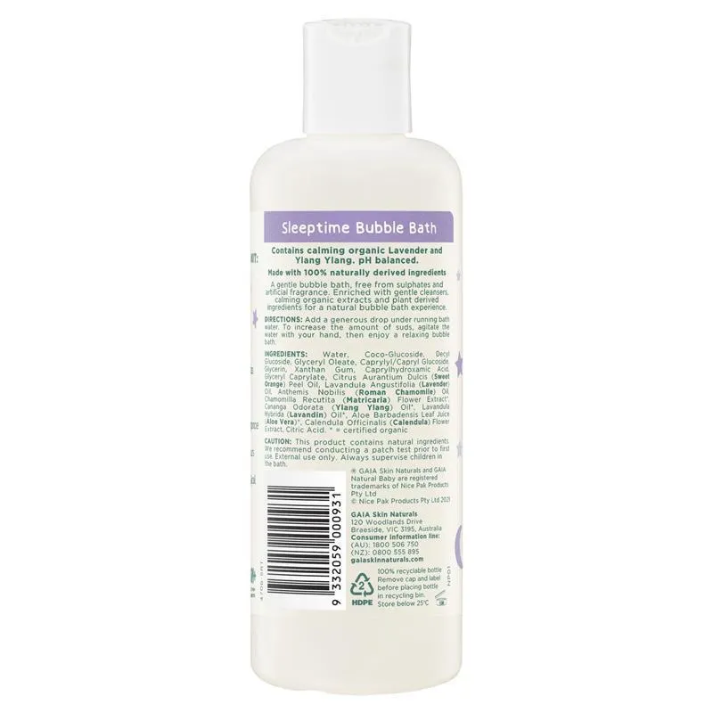 Sleeptime Bubble Bath 250ml