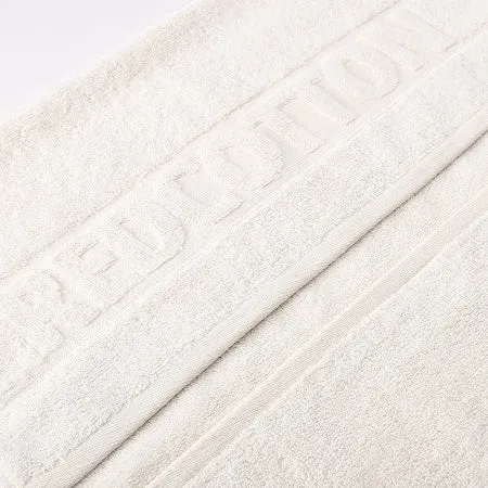 Soft Bashkir Cotton Towel White Size In 70X140 Cm