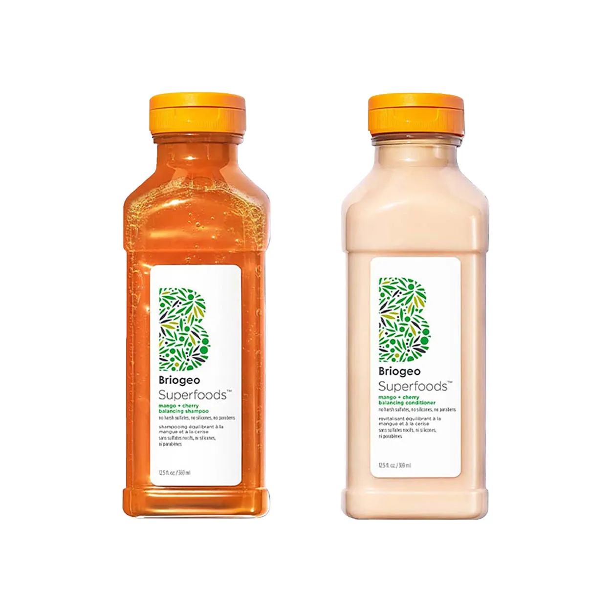 Superfoods Mango and Cherry Balancing Shampoo and Conditioner