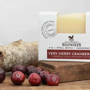 Very Merry Cranberry Handmade Hand & Body Soap