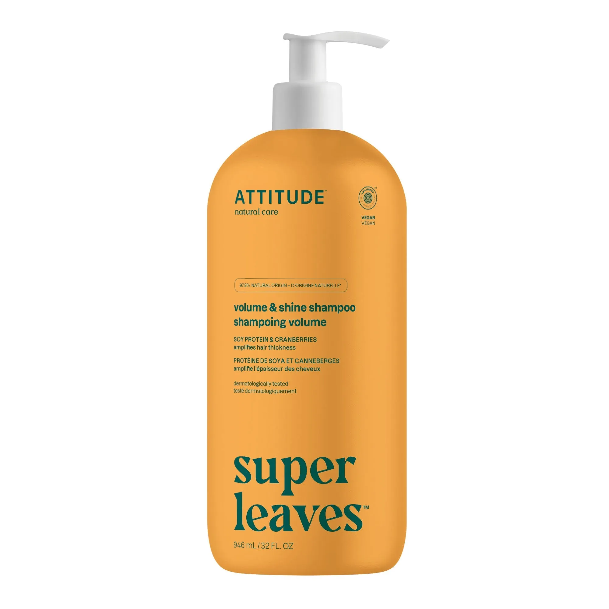 Volume & shine shampoo : SUPER LEAVES™