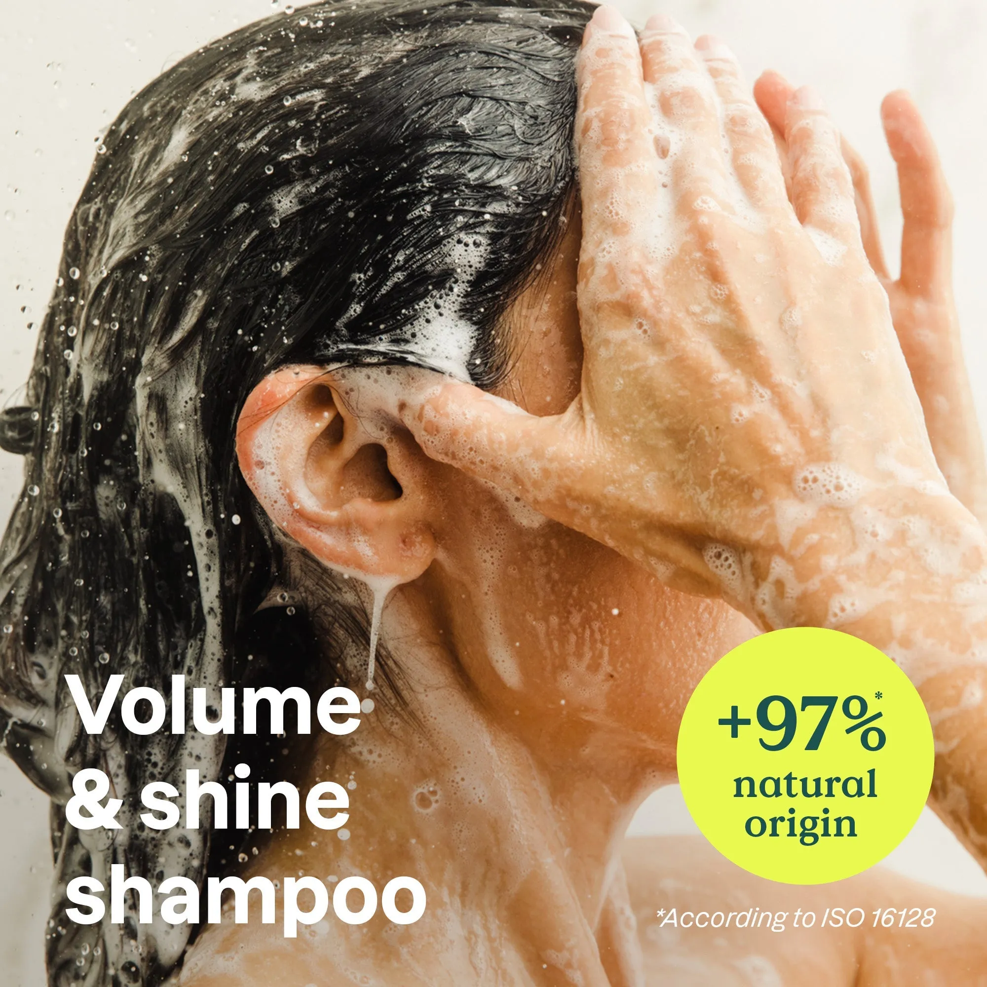 Volume & shine shampoo : SUPER LEAVES™